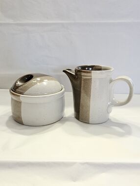 Vintage 1970's, Mikasa Cream & Sugar.